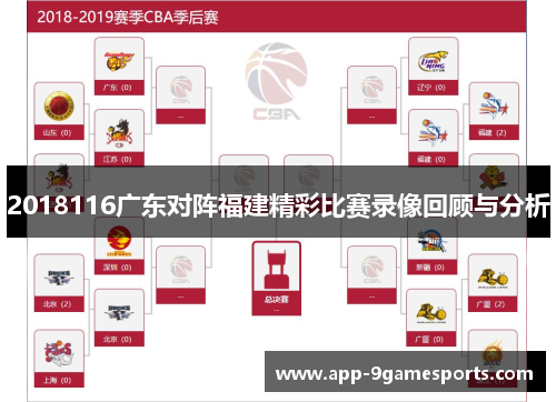 2018116广东对阵福建精彩比赛录像回顾与分析